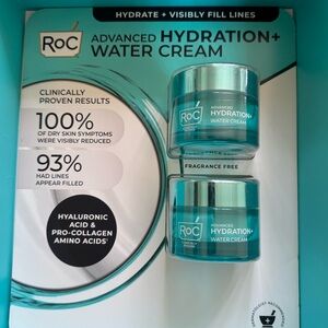 ROC Hydrate + Plump Water Cream, 1.7 oz, 2-pack
